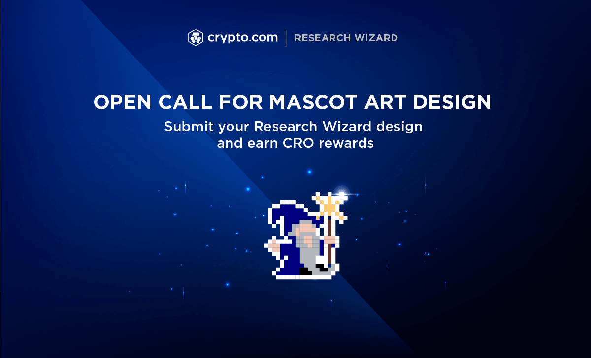 Crypto.com Research Wizard Programme: Open Call for Mascot Art Design