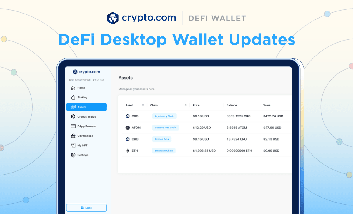 Desktop Wallet Update 1