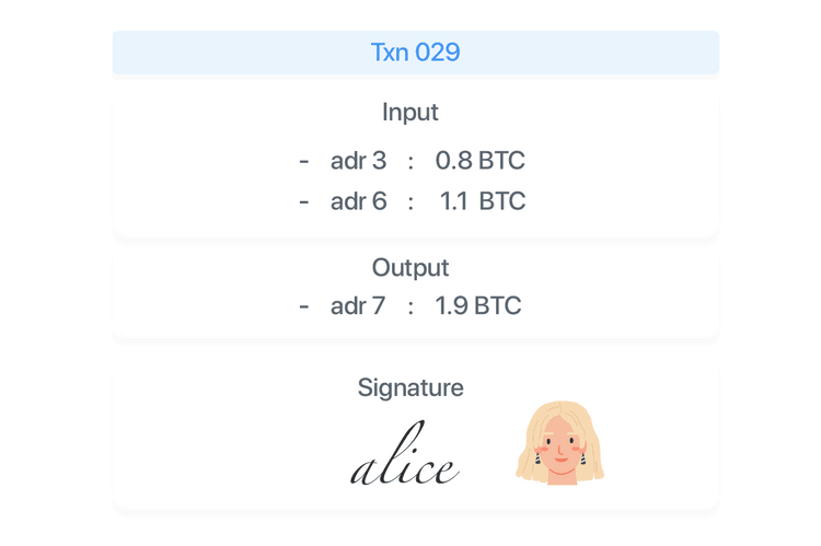 Normal digital signature setup