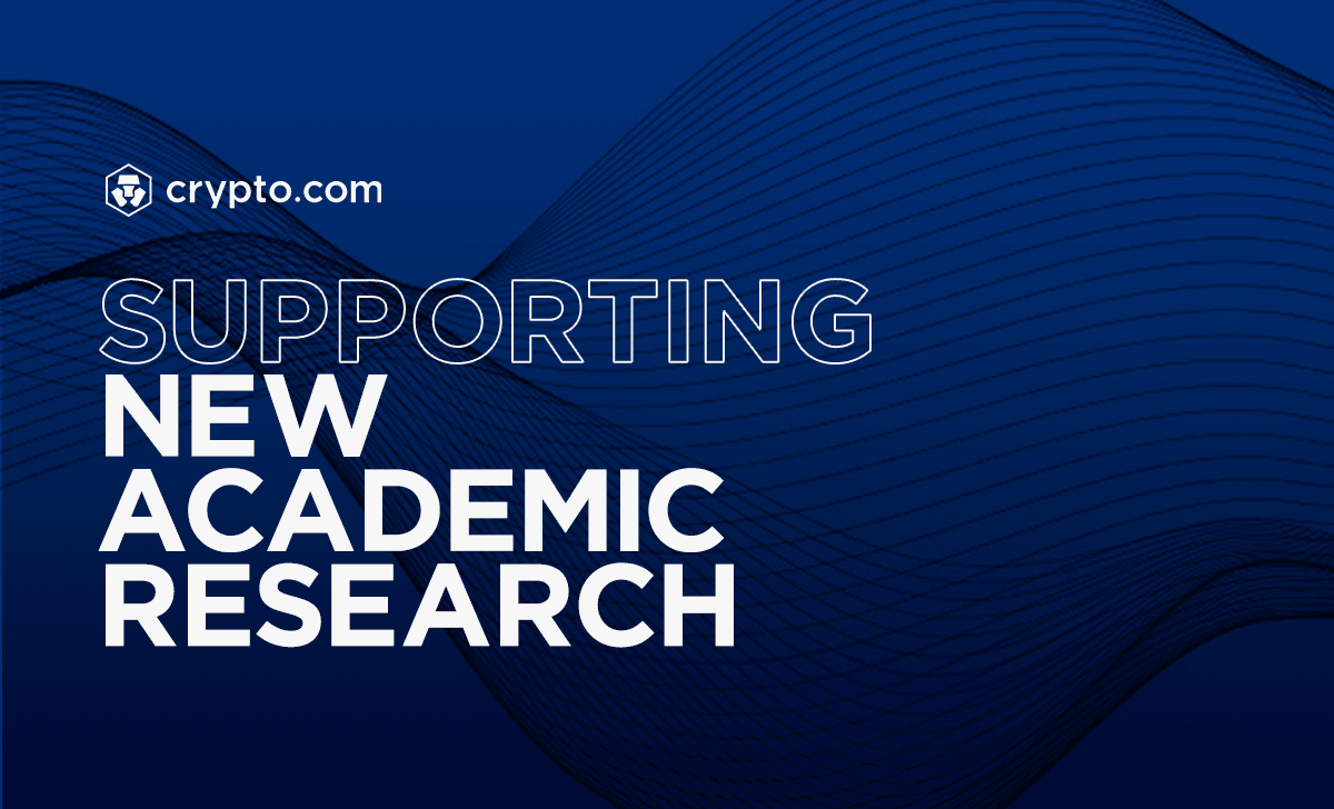 Crypto.com is Supporting New Academic Research