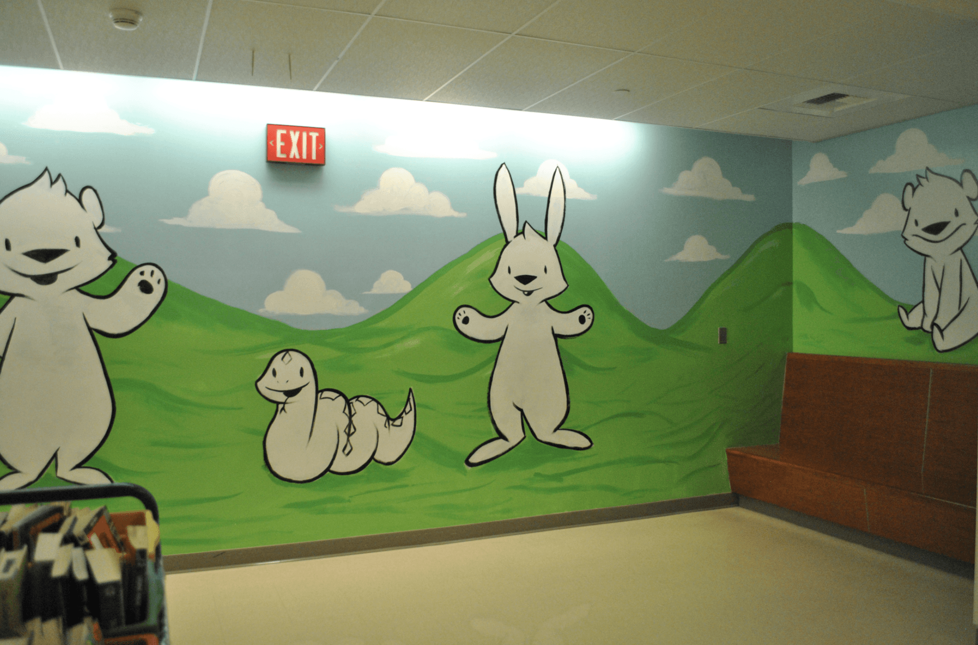 Philip Lumbang’s mural at the the LAC+USC Medical Center’s pediatric wing. (Photo/Lumbang)