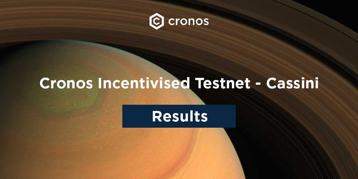 08. Cronos Incentivised Testnet Results