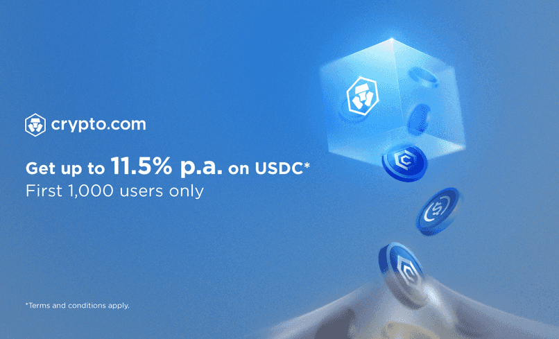 USDC & CRO Earn Campaign: Get Up To 11.5% P.a.