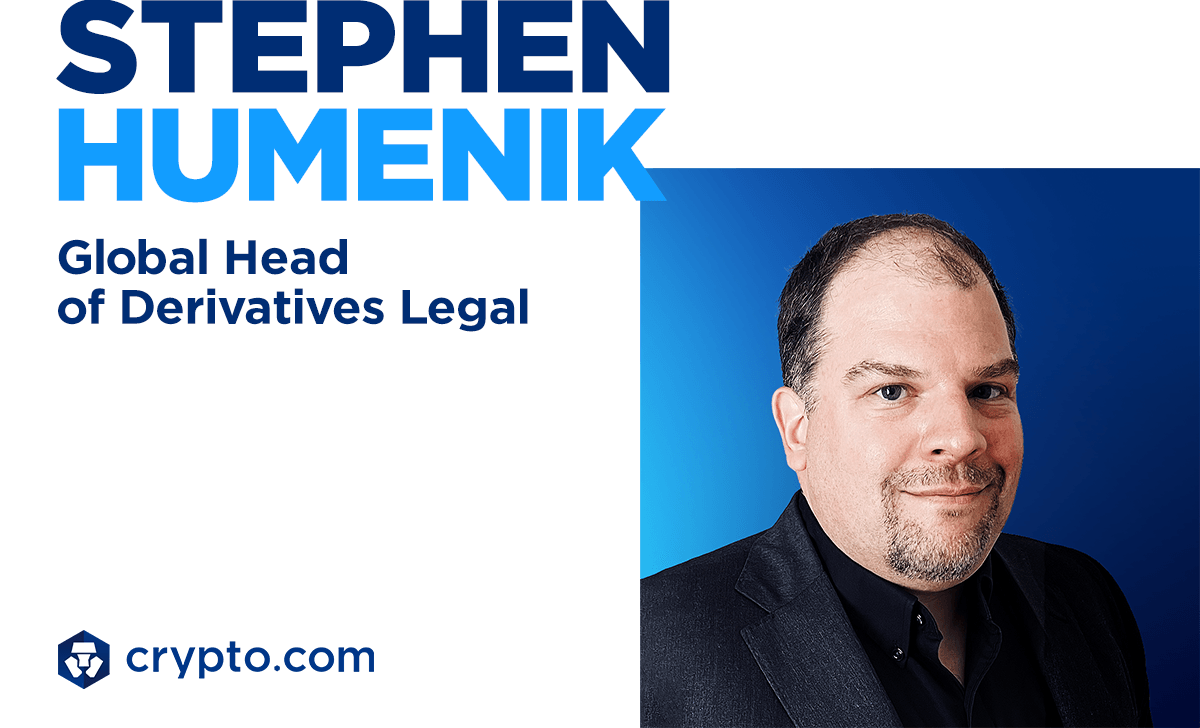 Stephen Humenik is named as Global Head of Derivatives Legal