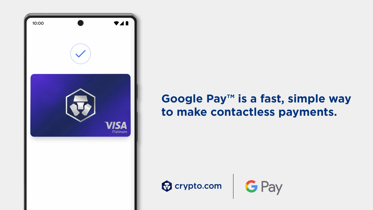 Google Pay™ is a fast, simple way to make contactless payments