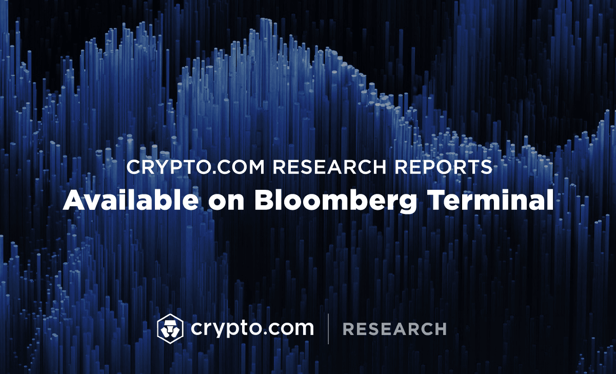 Crypto.com Research on Bloomberg Terminal