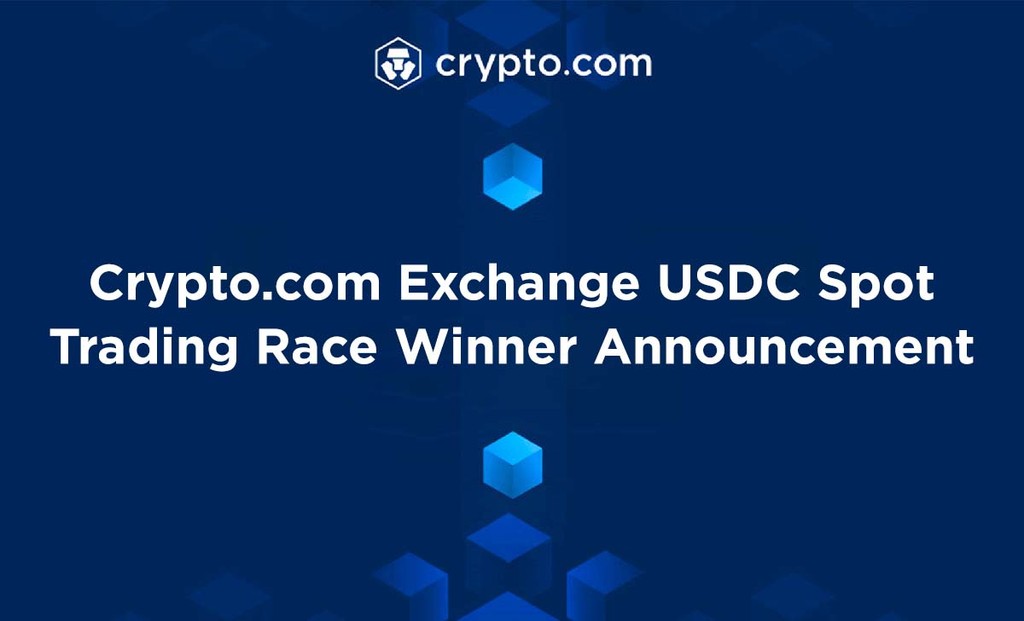 Cdc Exchange Usdc Spot Trading Race Winner Announcement